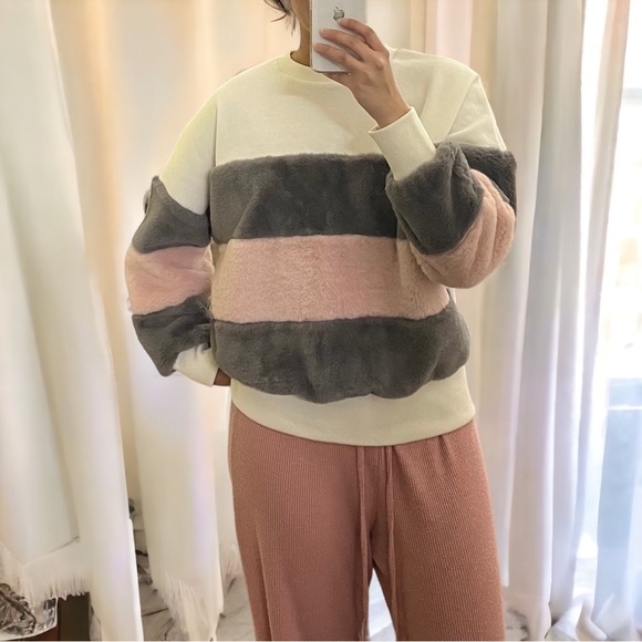 NWT Korean Colorblock Sweater - Picture 1 of 5